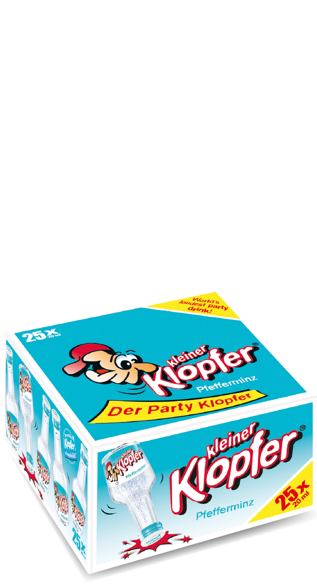 Kleiner Klopfer Pfefferminze