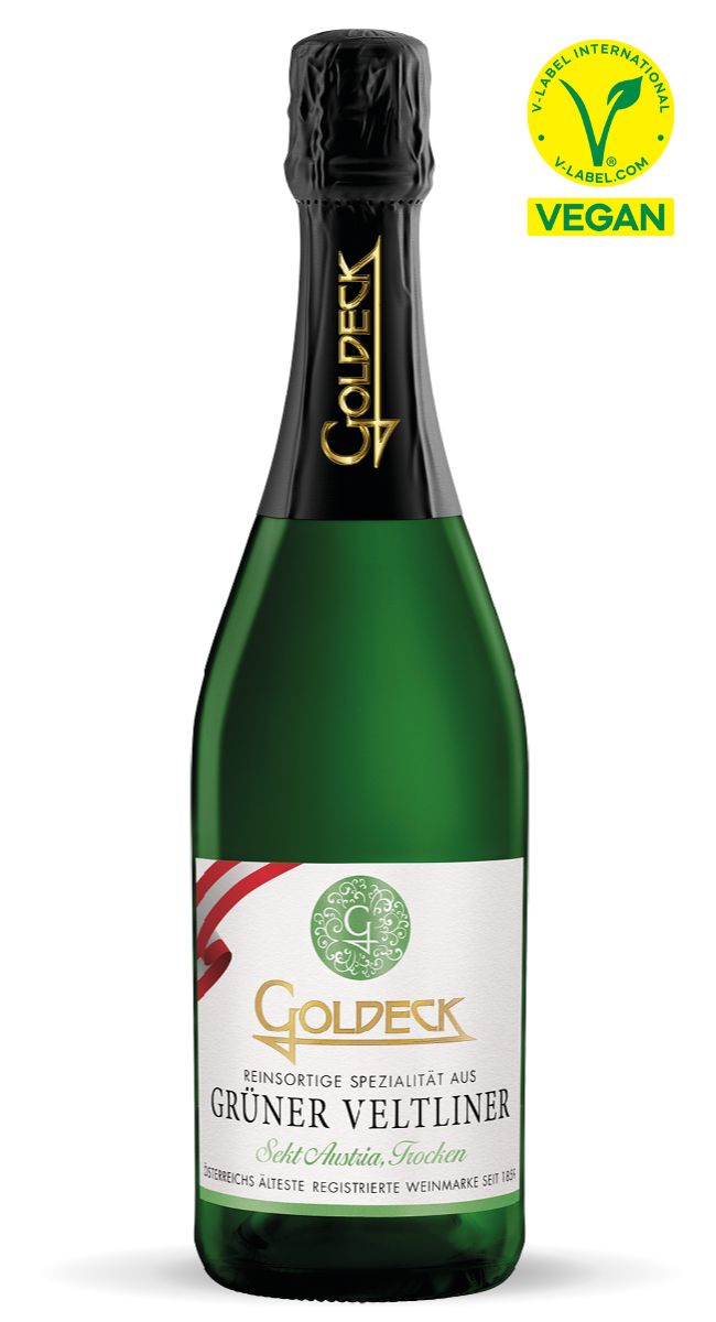 Grüner Veltliner Goldeck Flasche 0,75L vegan