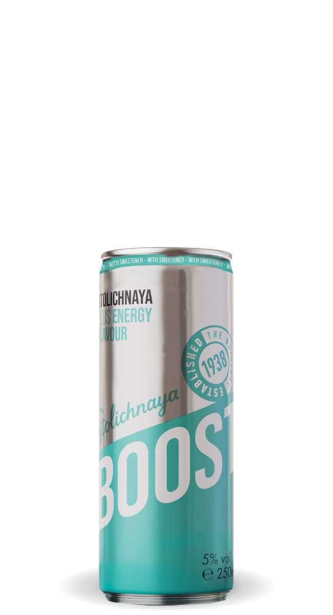Stolichnaya Boost plus energy Dose