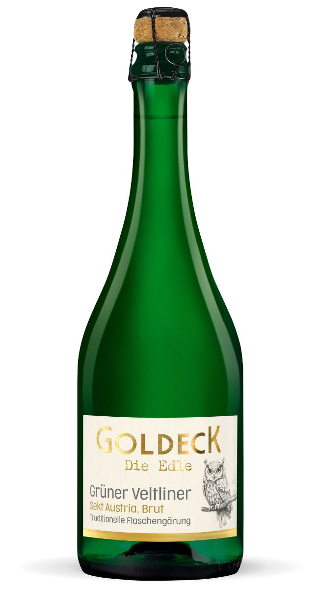 Goldeck Edle Flaschenabbildung