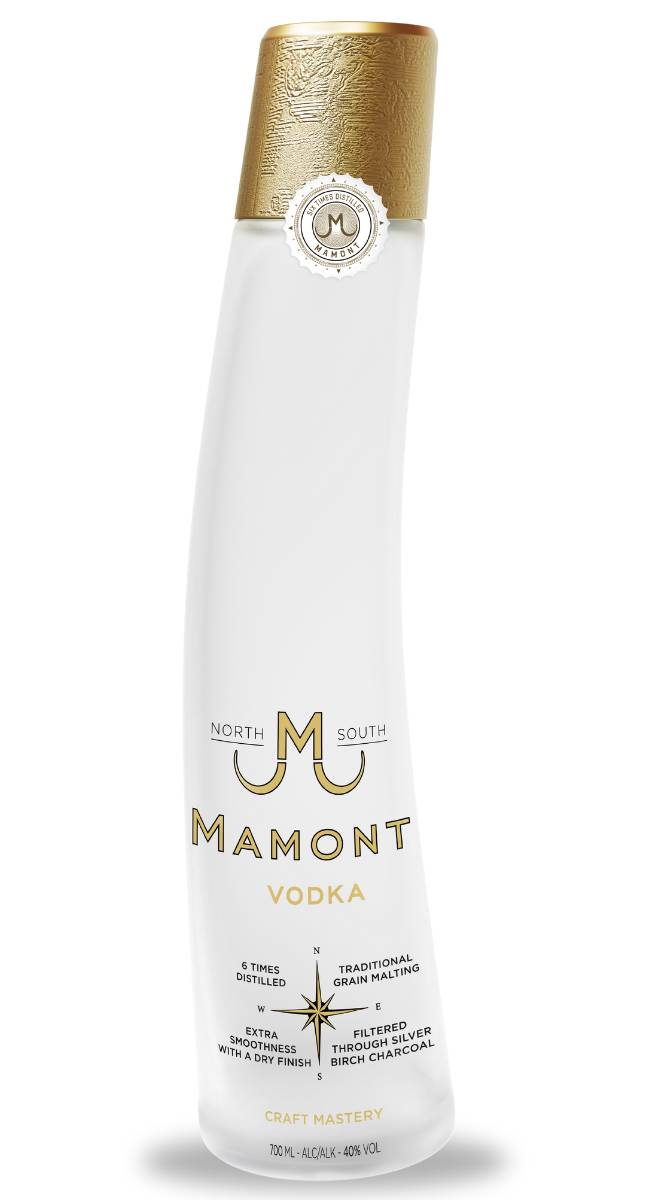Mamont North Vodka Flasche