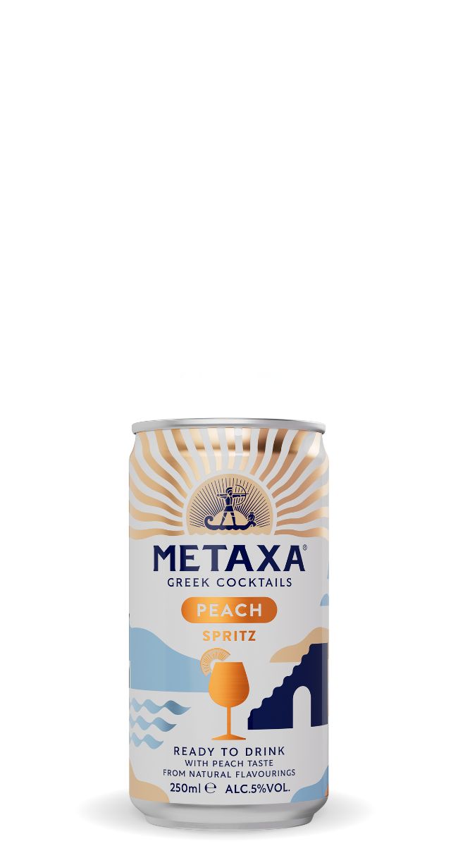 Metaxa RTD Peach in der Dose