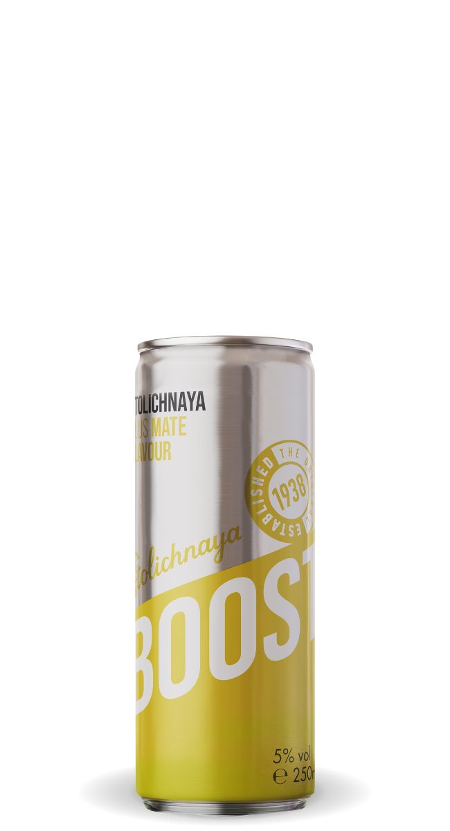 Stolichnaya Boost plus mate Dose
