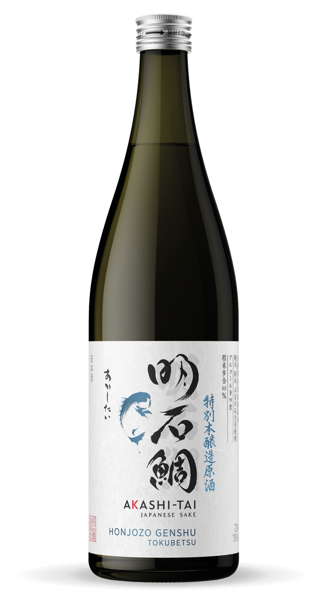 Akashi Honjozo Genshu 0,7L Flasche