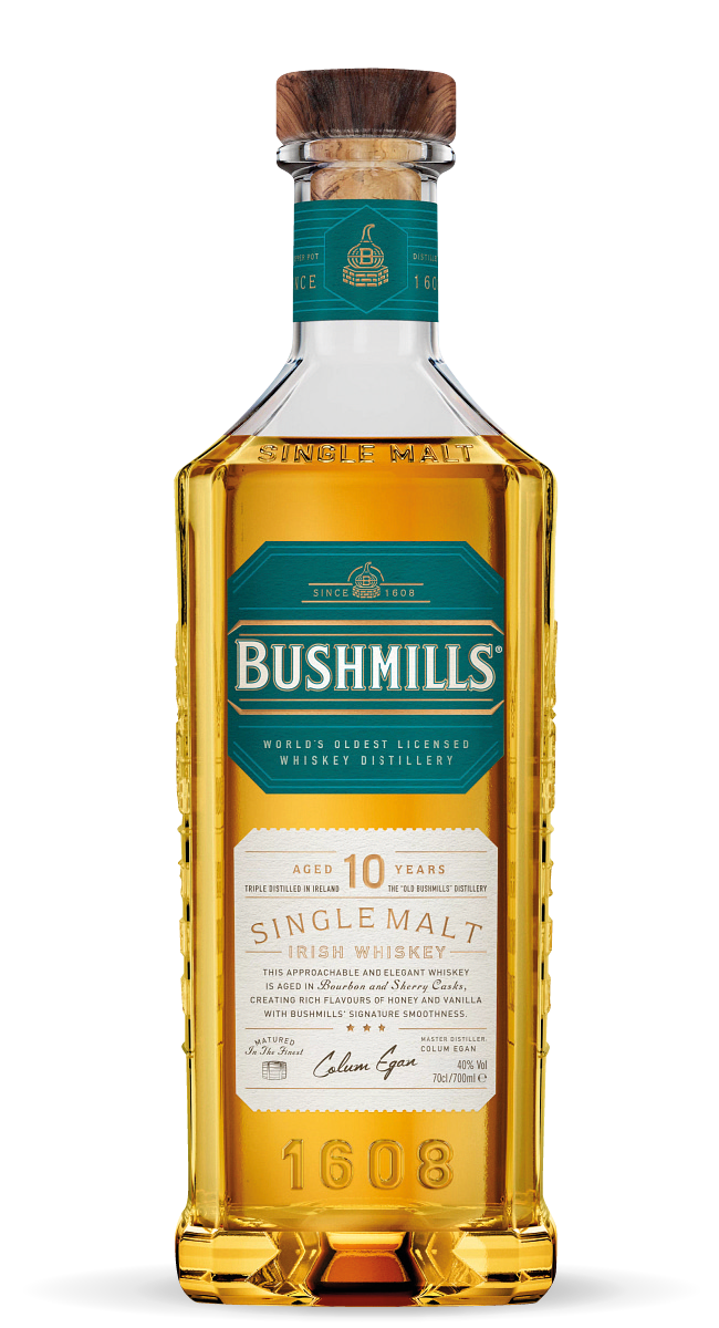 Bushmills 10 years 0,7L Flasche