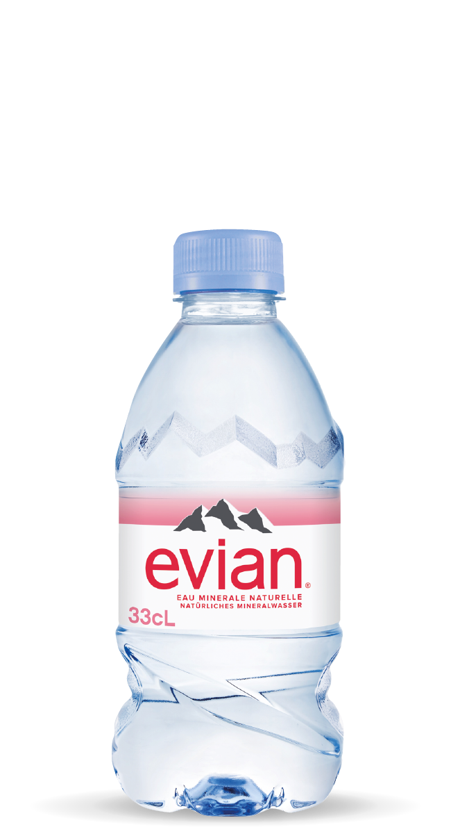 Evian 0,33L PET Flasche