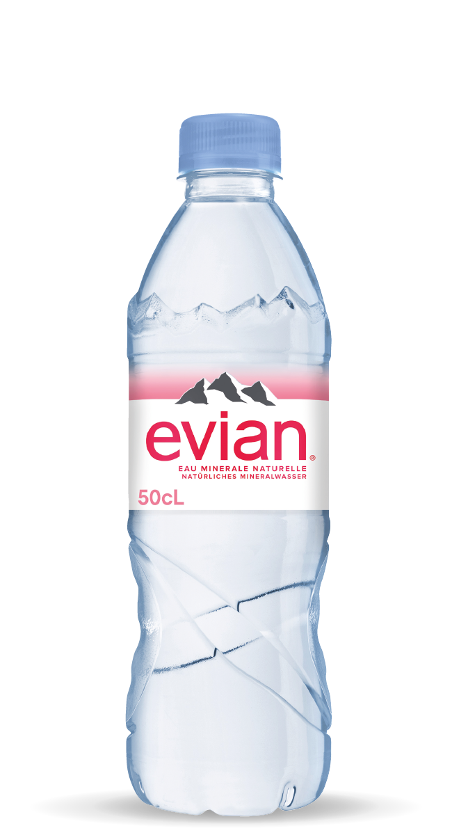 Evian 0,5L PET Flasche
