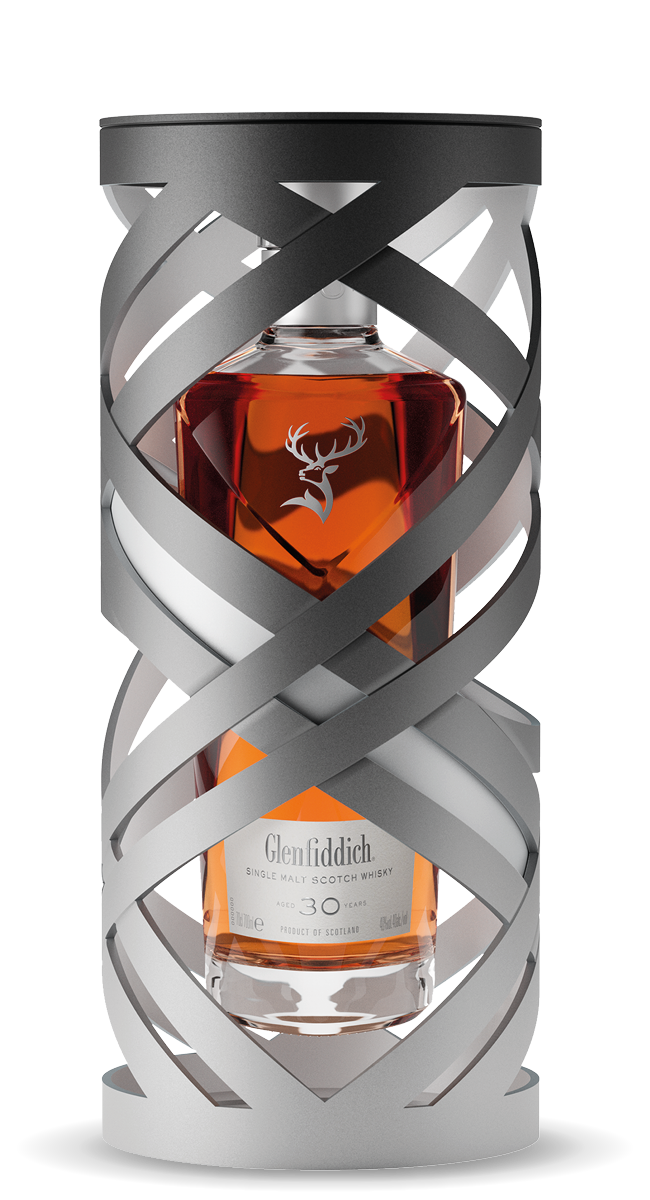 Glenfiddich 30 Jahre Flasche mit Box