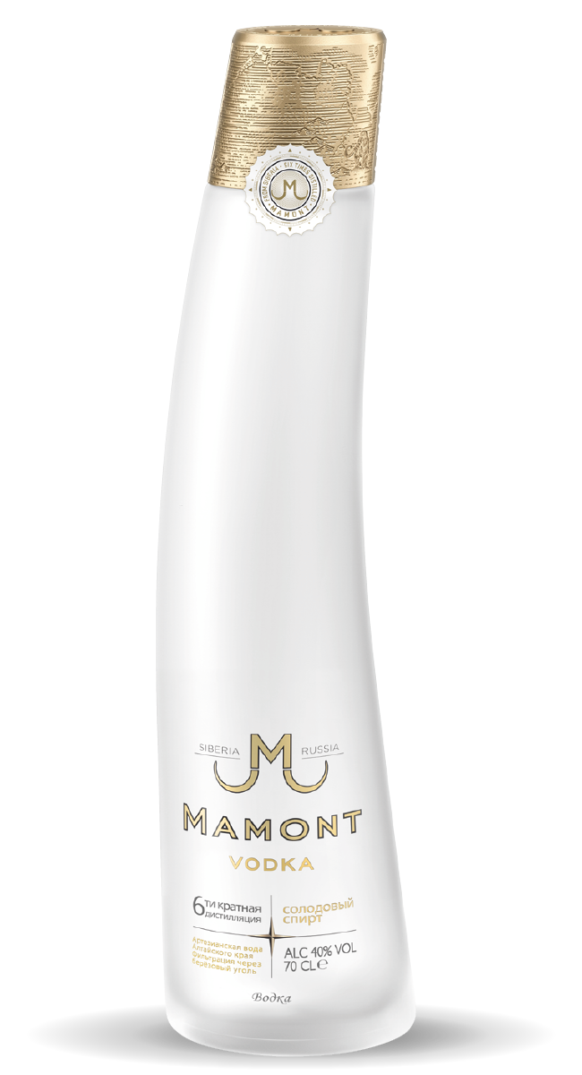 Mamont Vodka Flasche