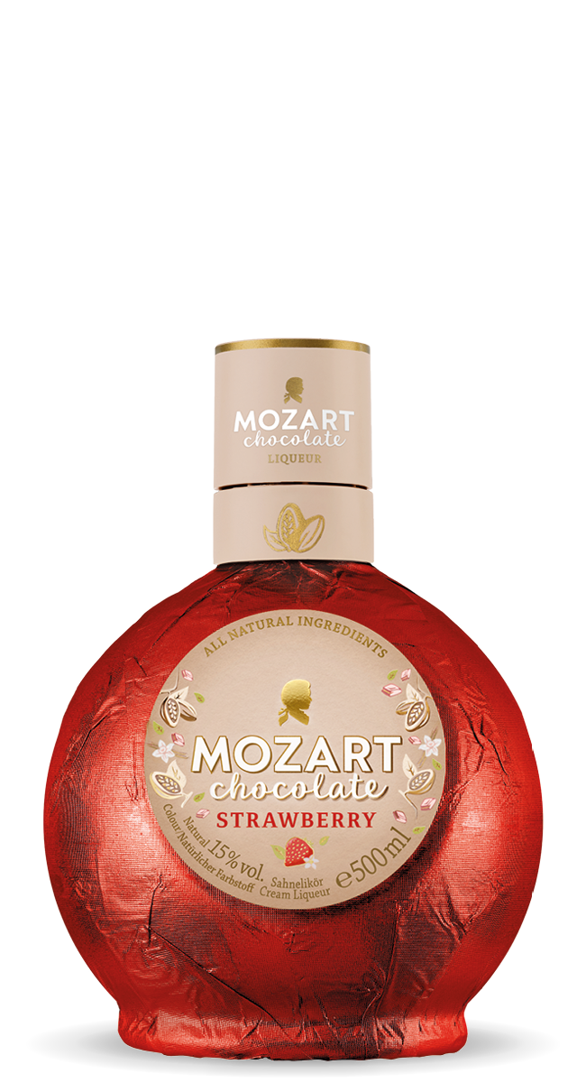 Mozart Strawberry Chocolate 0,5l Flasche