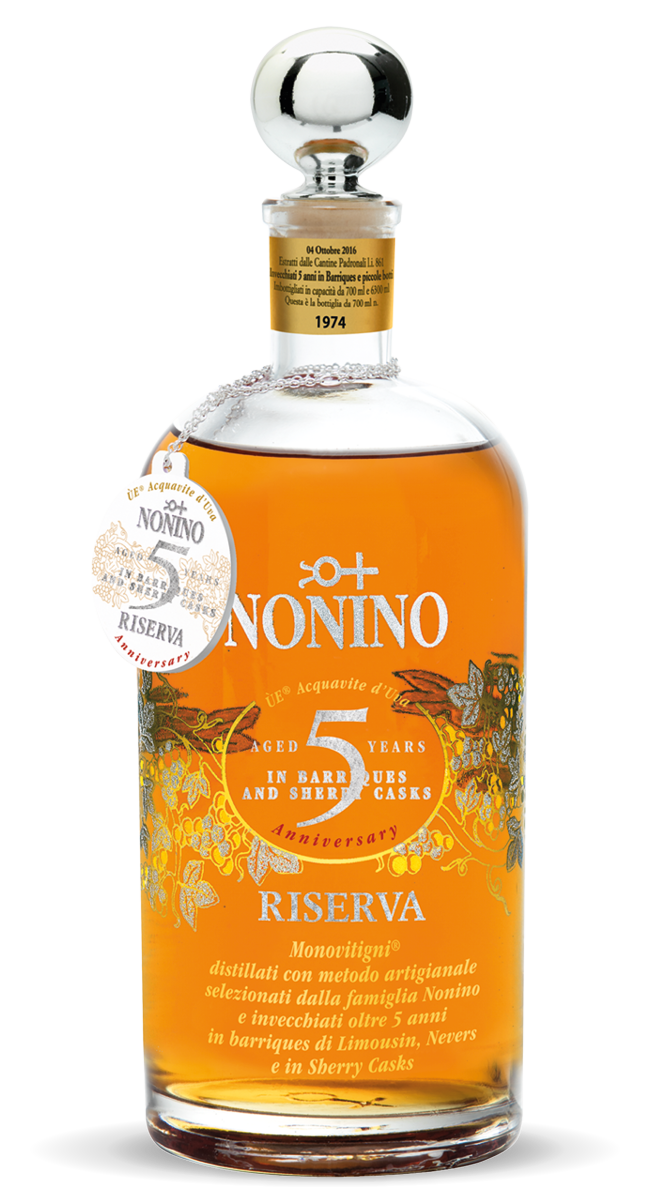 Nonino 5 years riserva 0,7L Flasche