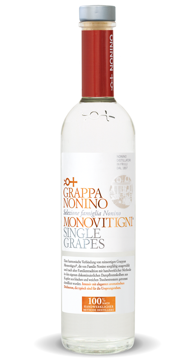 Nonino Grappa Monovitigni Flasche