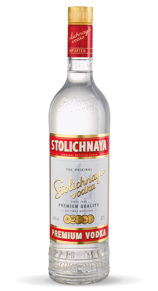 Stolichnaya Vodka 0,75L Flasche