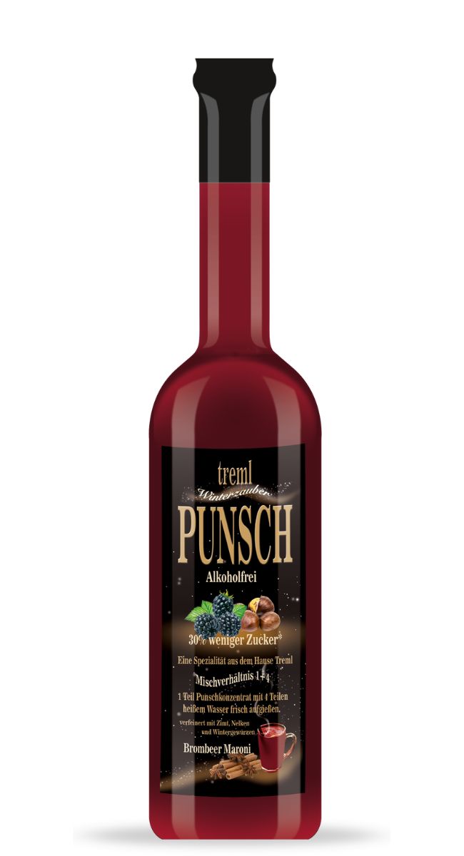 Treml - Brombeer Maroni Alkoholfrei 0,7L Flasche