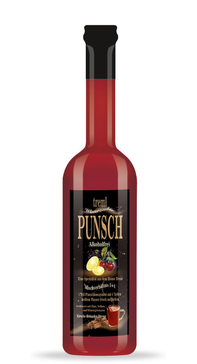 Treml - Kirsche Zitrone Holunder Alkoholfrei 0,7L Flasche