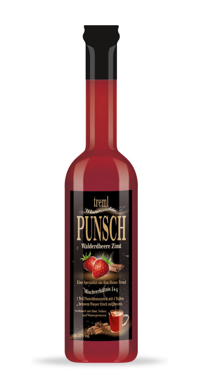 Treml Walderdbeere Zimt 0,7L Flasche